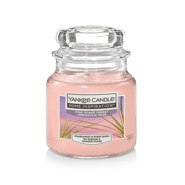 YANKEE CANDLE Home Inspiration Lumanare Parfumata Borcan Mic Pink Island Sunset 104g YANKEE CANDLE Home Inspiration Lumanare Parfumata Borcan Mic Pink Island Sunset 104g